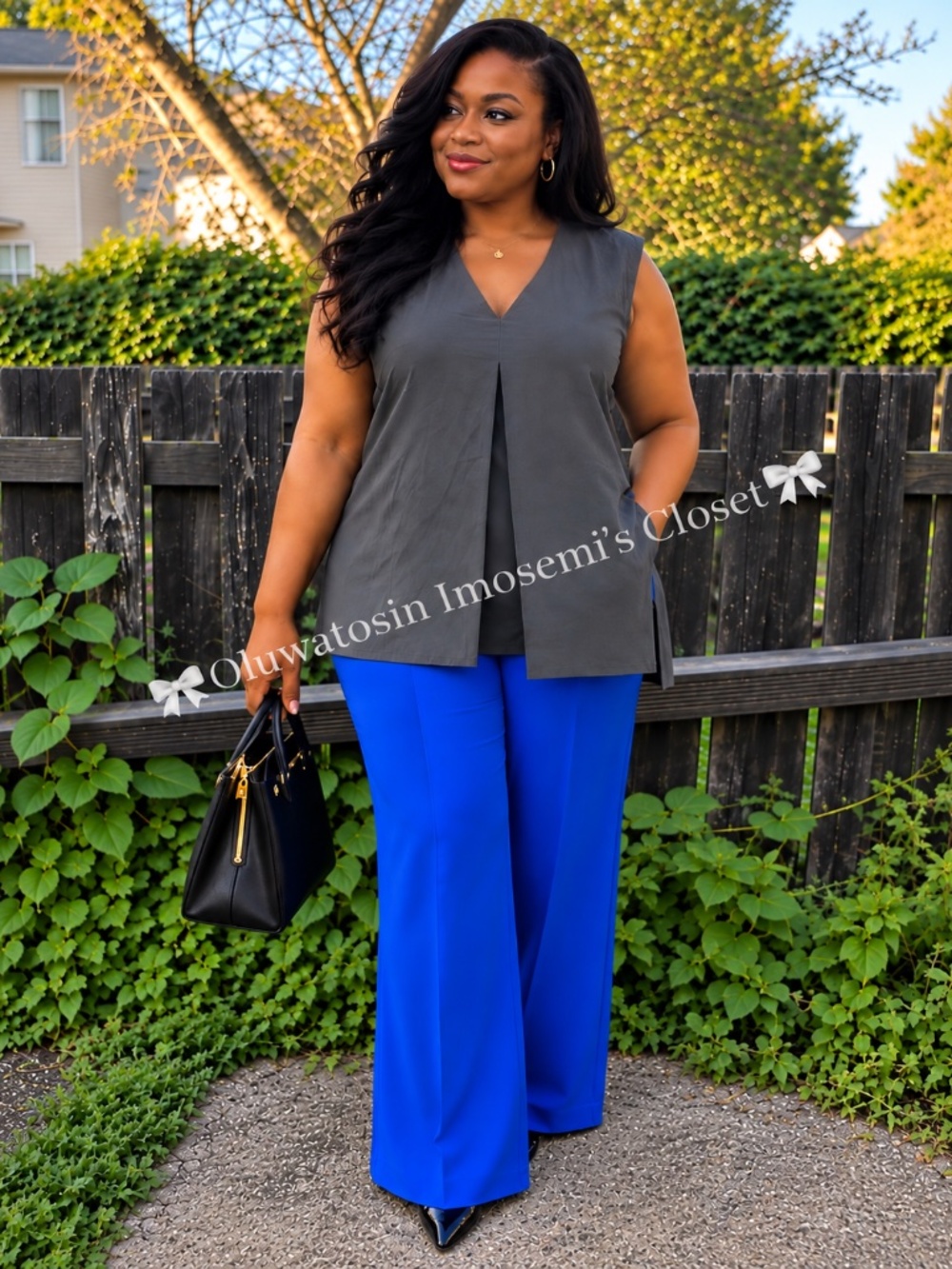 V-Neck Tunic Top